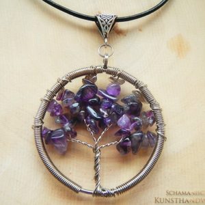 Lebensbaum Amulett "Amethyst" – Bild 3