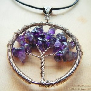 Lebensbaum Amulett "Amethyst" – Bild 2
