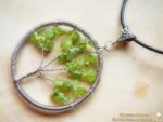 Lebensbaum Amulett "Peridot" – Bild 2