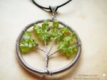Lebensbaum Amulett "Peridot" – Bild 3