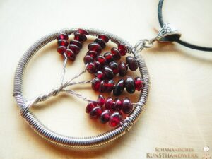 Lebensbaum Amulett "Granat"