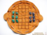 Chinese Checkers im Lederbeutel – Bild 4
