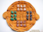 Chinese Checkers im Lederbeutel – Bild 2