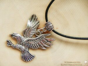 Metall Anhänger "Krafttier Adler"