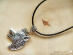 Metall Anhänger "Krafttier Wolf" – Bild 2