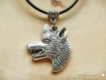 Metall Anhänger "Krafttier Wolf" – Bild 3