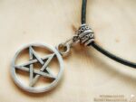 Metall Anhänger "Pentagramm"