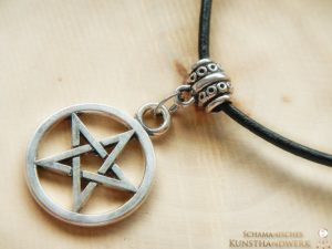 Metall Anhänger "Pentagramm"