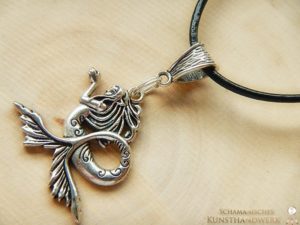 Metall Anhänger "Sirene"