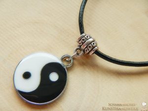 Metall Anhänger "Yin & Yang"