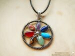 Chakra Harmonie Anhänger "Blume des Lebens" – Bild 3