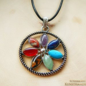 Chakra Harmonie Anhänger "Blume des Lebens" – Bild 3