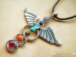 Chakra Harmonie Anhänger "Hermesstab"