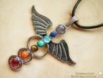 Chakra Harmonie Anhänger "Hermesstab" – Bild 2