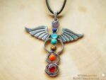 Chakra Harmonie Anhänger "Hermesstab" – Bild 3