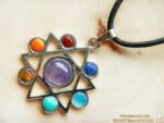 Chakra Harmonie Anhänger "Hexagramm" – Bild 2