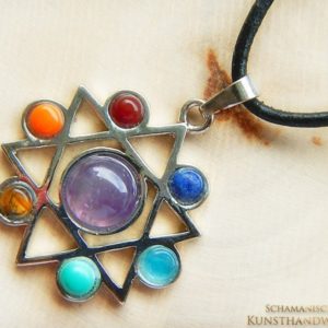 Chakra Harmonie Anhänger "Hexagramm" – Bild 2