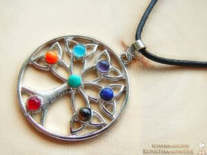 Chakra Harmonie Anhänger "Lebensbaum"