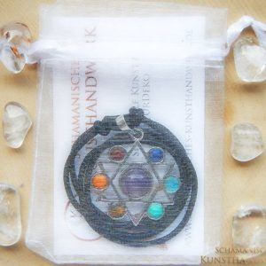 Chakra Harmonie Anhänger "Hexagramm" – Bild 4