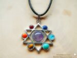 Chakra Harmonie Anhänger "Hexagramm" – Bild 3