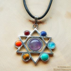 Chakra Harmonie Anhänger "Hexagramm" – Bild 3