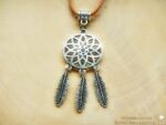 Traumfänger Amulett "Sonne" – Bild 3
