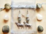 Krafttier Ohrringe "Wolf" – Bild 4