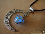 Mond Amulett "Blauer Mond" – Bild 2