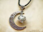 Mond Amulett "Blauer Mond" – Bild 3