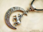 Mond Amulett "Krafttier Einhorn" – Bild 2