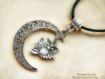 Mond Amulett "Krafttier Eule" – Bild 2