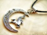 Mond Amulett "Krafttier Pegasus"
