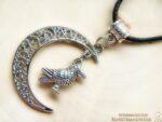 Mond Amulett "Krafttier Rabe" – Bild 2