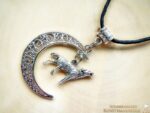 Mond Amulett "Krafttier Wolf" – Bild 2