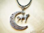 Mond Amulett "Krafttier Wolf" – Bild 3