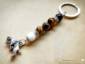 Krafttier Schlüsselanhänger "Büffel"