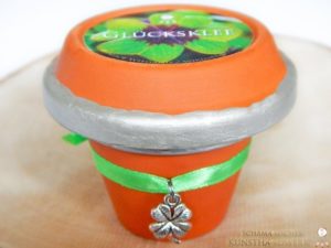 Mini-Pflanzset "Glücksklee"
