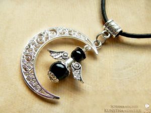 Mond Amulett "Erzengel Azrael"