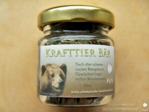 Krafttier Räucherwerk "Bär"