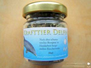 Krafttier Räucherwerk "Delfin"