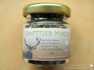 Krafttier Räucherwerk "Hirsch"