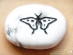 Krafttier Stein "Schmetterling"