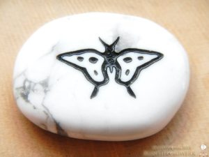 Krafttier Stein "Schmetterling"