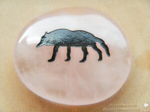 Krafttier Stein "Wolf"