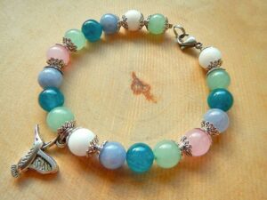 Krafttier Armband "Kolibri"