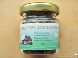 Krafttier Räucherwerk "Schildkröte"