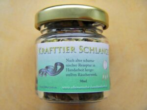 Krafttier Räucherwerk "Schlange"