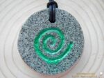Granit Amulett "Spirale des Lebens"