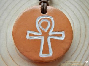Ton Amulett "Ankh"