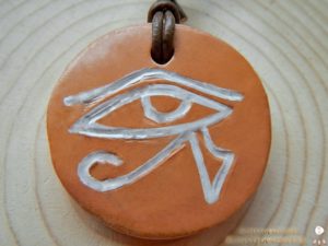 Ton Amulett "Horusauge"